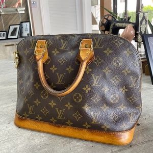 Vintage Louis Vuitton Alma Mm monogram canvas Good Condition